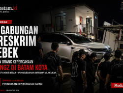 Bareskrim Geledah Rumah Orang kepercayaan “Akau’ Bos Nagoya Game Zone Di Batam Center.