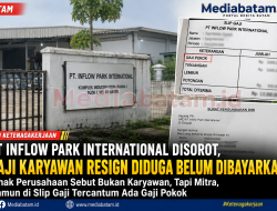 PT Inflow Park International Disorot, Gaji Karyawan Resign Diduga Belum Dibayarkan
