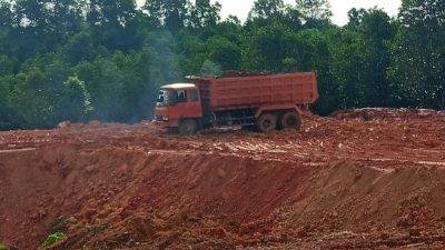 Diduga Kembali Beroperasi, Aktivitas Cut and Fill di Kawasan Mangrove Bukit Raya Batam Center Dipertanyakan