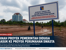 Tanah Proyek Pelebaran Jalan Raja Isa Diduga Digunakan untuk Timbunan Perumahan Swasta di Batam Center