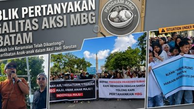 PUBLIK SOROT AKSI MBG DI BATAM YANG LIBATKAN ANAK DI BAWAH UMUR.GURU ORANG TUA HINGGA ANGGOTA DPRD