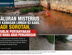 Saluran Misterius di Kawasan Limbah B3 Kabil Jadi Sorotan, Publik Pertanyakan Ke Mana Arah Pengawasan