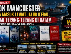 Jalur Gelap Rokok Manchester Masih Terbuka, Investigasi Ungkap Pola Distribusi Hingga Dugaan Jaringan Pemasok Batam