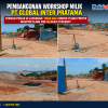 Pembangunan Workshop Milik. PT Global Inter Pratama Disorot, Diduga Tak Pasang Plang Proyek Dan Informasi Perizinan