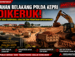LAHAN BELAKANG POLDA KEPRI DIKERUK: Alat Berat Beroperasi, Legalitas dan Peruntukan Dipertanyakan