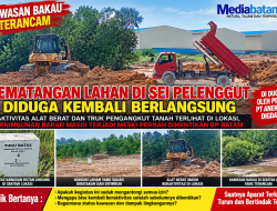 Pematangan Lahan Sei Pelenggut Kembali Beraktivitas, Dugaan Penimbunan Bakau Dipertanyakan — Benarkah Sudah Kantongi Seluruh Izin?