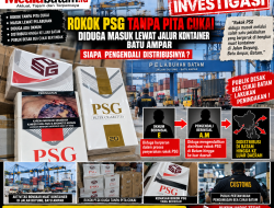 Rokok PSG Tanpa Pita Cukai Diduga Masuk Lewat Jalur Kontainer Batu Ampar, Siapa Pengendali Distribusinya?